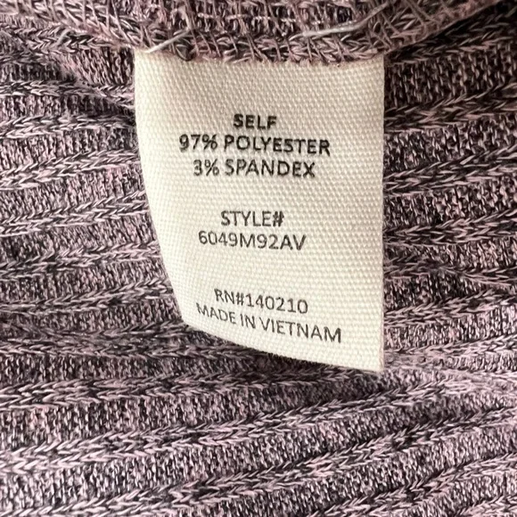 NWT Cozy Tan Pink Rose Sweater
Cardigan SIZE L Women's Pink Open-Front Sweater - Picture 6 of 7